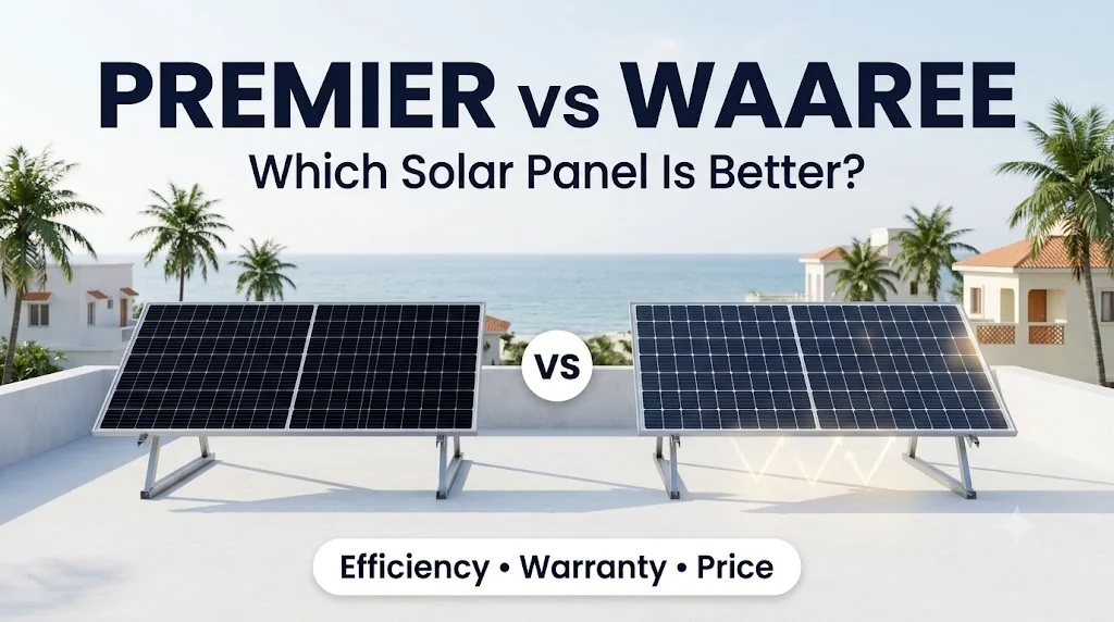 Premier vs Waaree Solar Panel: Which Is Better? (2026)