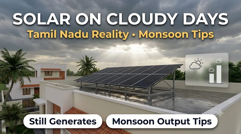 Does Solar Work on Cloudy Days? Tamil Nadu Reality (2026)